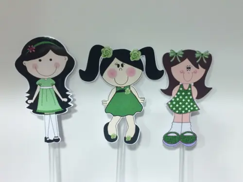 Topper Jardim de Bonecas