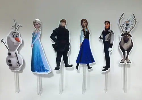 Topper ou Tag da Frozen