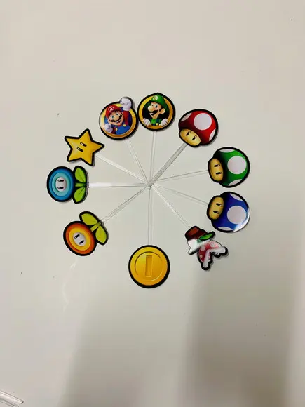 Topper Super Mario