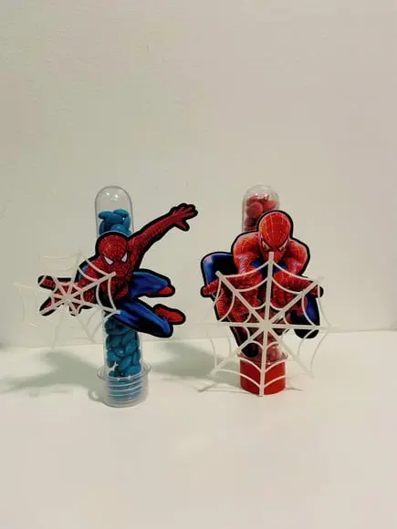 Aplique Homem Aranha - Teia Branca