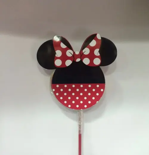 Aplique para Pirulitos Turma do Mickey