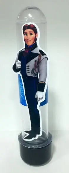 Aplique para tubete Frozen