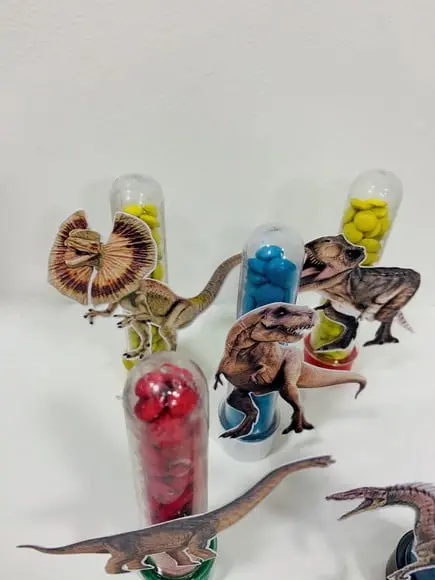 Aplique para Tubete Dinossauro