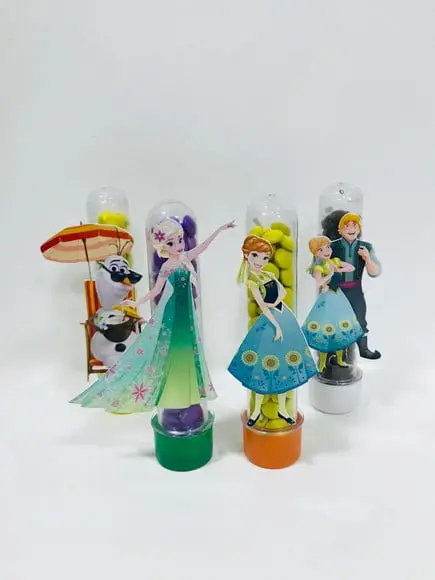 Aplique para tubete Frozen Verão