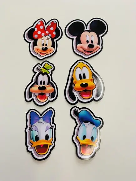 Aplique Turma do Mickey - 6,5cm