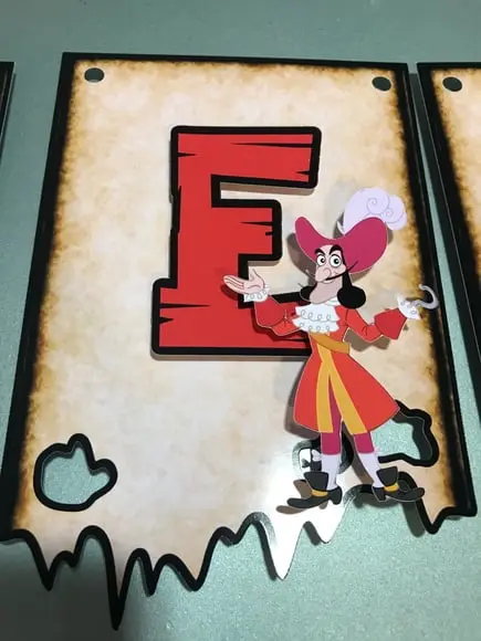 Bandeirola Jake e Os piratas