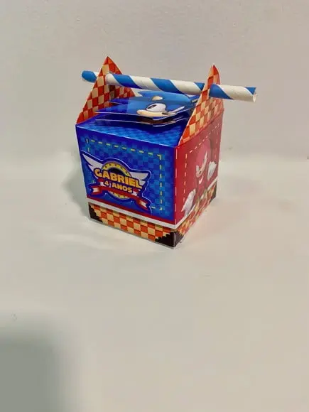 Caixa Canudo sonic