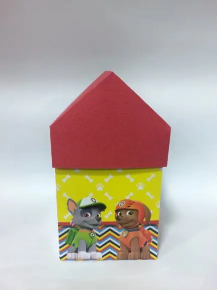 Caixa Casa Patrulha Canina