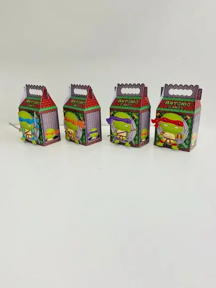 Caixa Com Alça Tartarugas Ninja