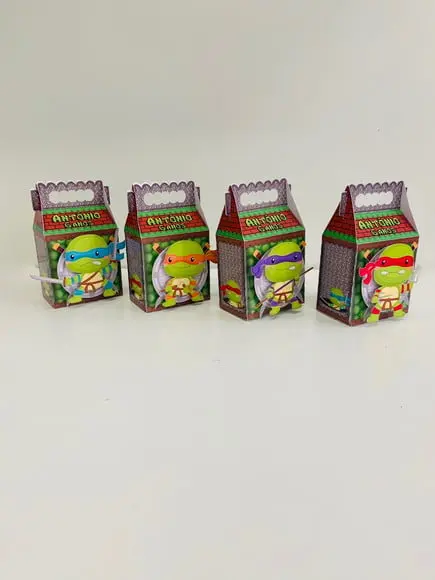 Caixa Com Alça Tartarugas Ninja
