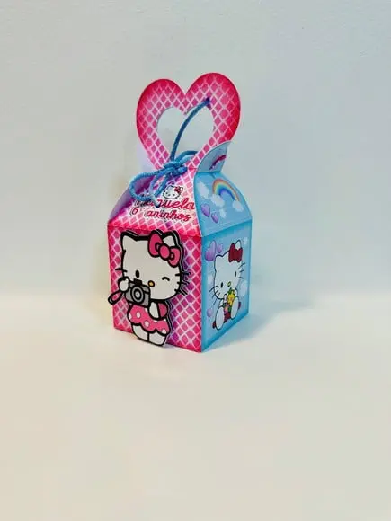 Caixa Coração Hello Kitty
