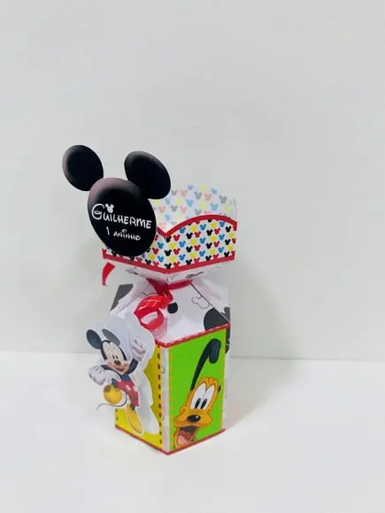 Caixa Meia Bala Turma do Mickey