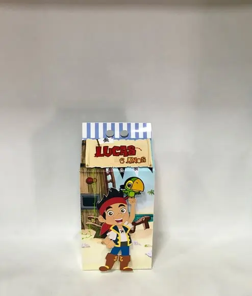 Caixa Milk Jake e os Piratas - Azul