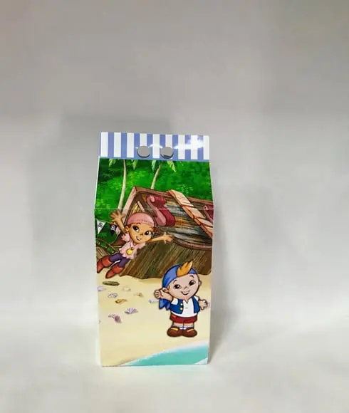 Caixa Milk Jake e os Piratas - Azul