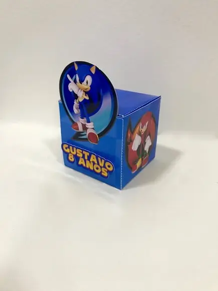 Caixa Sonic- cubo
