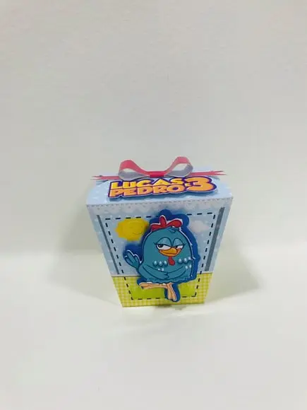 Caixa Sushi Galinha Pintadinha