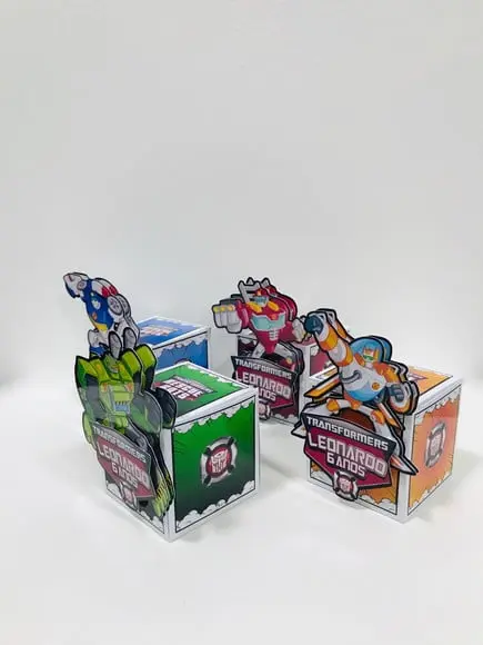 Caixa Transformers Rescue Bots - Cubo