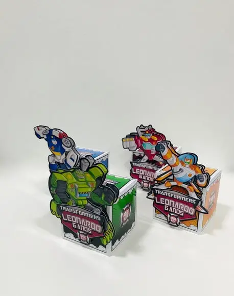 Caixa Transformers Rescue Bots - Cubo
