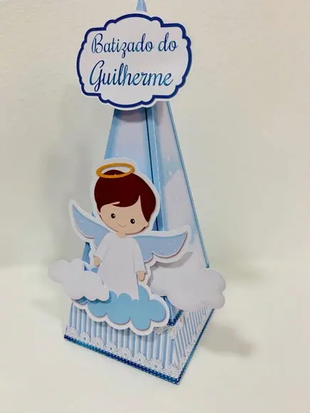 Caixa triangular Batizado - G
