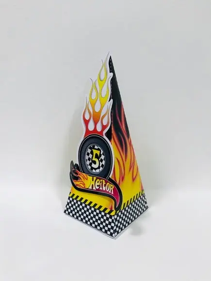 Caixa Triangular Hot Wheels G