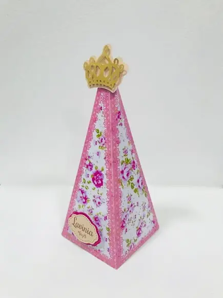 Cone Floral com Coroa - G