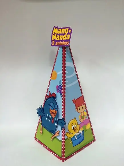 Cone Galinha Pintadinha - G
