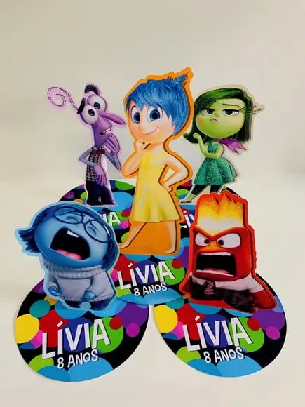 Enfeite de Mesa Divertidamente