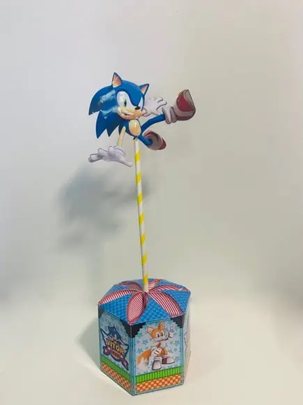 Enfeite de Mesa Sonic