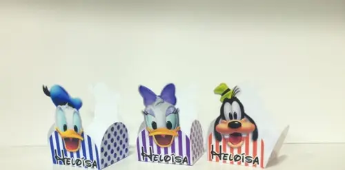 Forminha de Doces Turma do Mickey