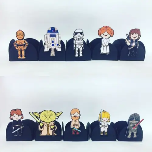 Forminha de doces Star Wars