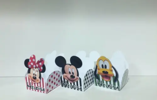 Forminha de Doces Turma do Mickey