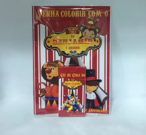 Kit Colorir Circo