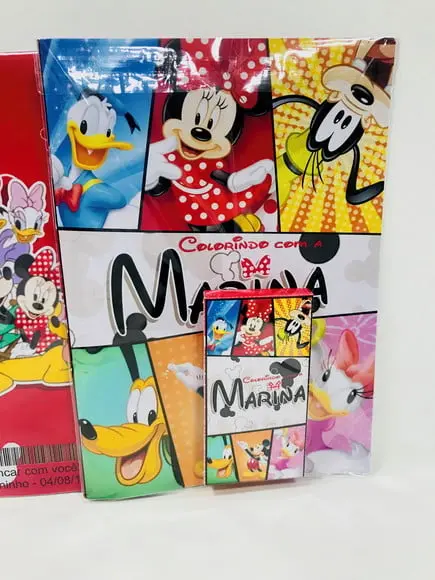 Kit Colorir Turma do Mickey - 2