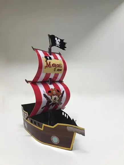 Navio Mickey Pirata