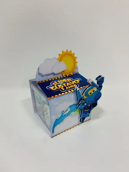 Porta Caixa Acrílica Super Wings