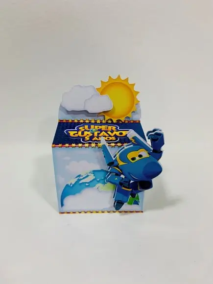 Porta Caixa Acrílica Super Wings