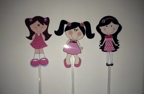Topper Jardim de Bonecas