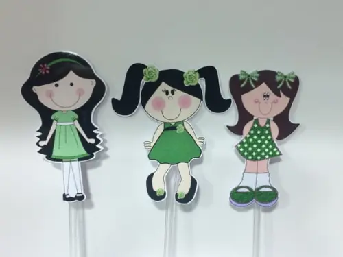 Topper Jardim de Bonecas