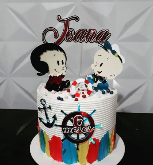 Topo de Bolo Popeye Baby