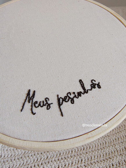 Moldura para Registro dos Pesinho do Bebê