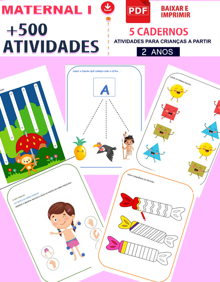 Atividades Pedagógicas para Imprimir - Infantil 2