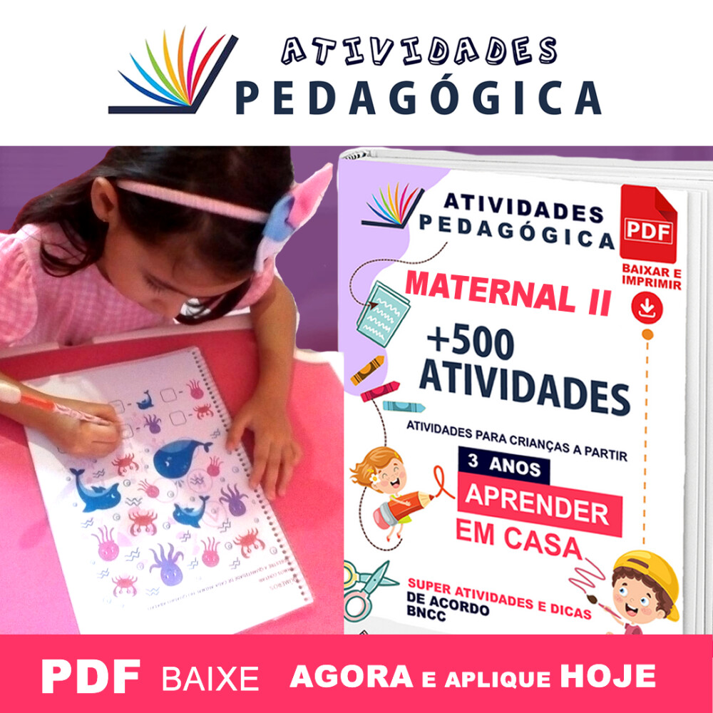 Atividades Pedagógica para Imprimir- Infantil 3