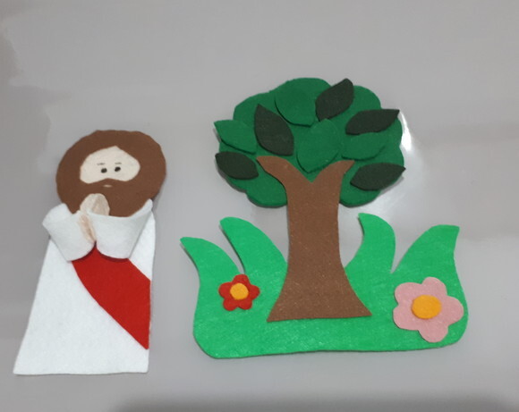 a Páscoa -figuras pra Flanelógrafo