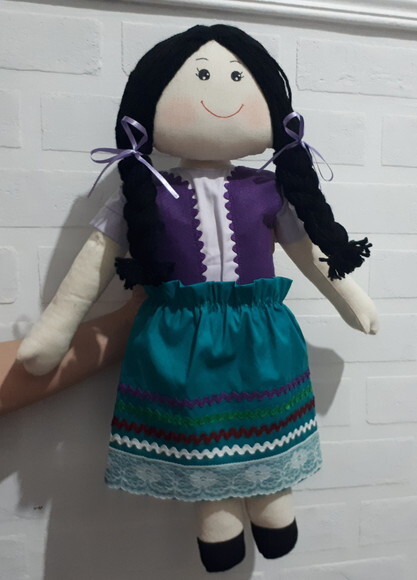 Boneca Boliviana 50cm