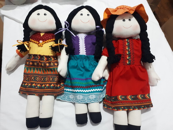 Boneca Boliviana 50cm