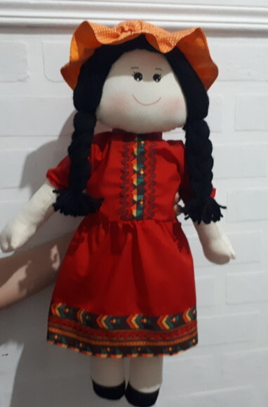 Boneca Boliviana 50cm