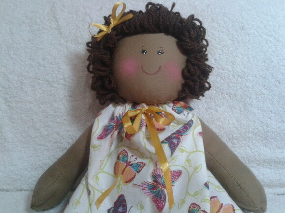 Boneca de Pano negra