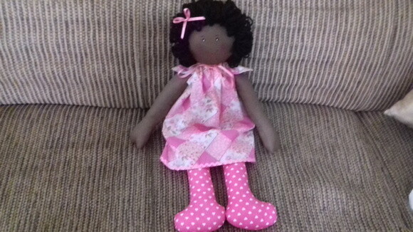 Boneca de Pano Negra