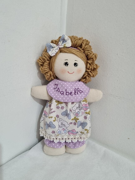 Boneca de Pano Personalizada