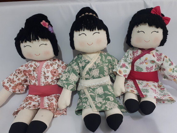 Boneca Japonesa 50cm